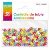 Confettis de table multicolore en papier 50 ans