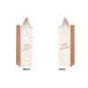 1 Sacchetto regalo per bottiglia "Joyeux Anniversaire"( buon compleanno)- rosa antico