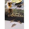 10 decorazioni "Bonne Année", da cospargere, 6,5x2,5 cm