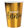 10 bicchieri "Bonne Année"( buon anno), ø 7,8 x 9,7 cm / 27cl