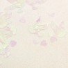 Confettis de table, coeur et colombe 10gr. ivoire