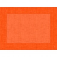 100 Tischsets, Linnea uni, 30 x 40 cm, sonnenorange