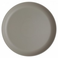 6 Assiettes grandes, Ø 27,4cm, taupe