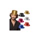 Chapeau haute forme, paillettes or