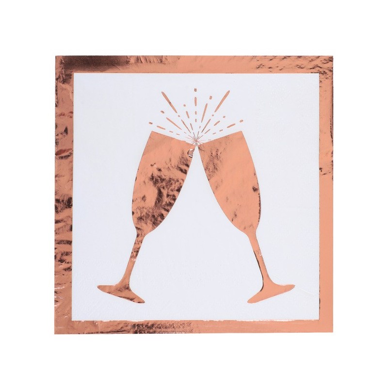 Serviettes en papier "Apéro party"