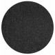 6 tovagliette con paillettes prenium nero Ø 34cm