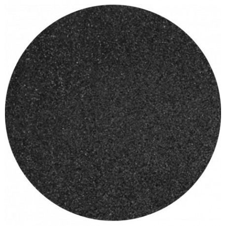 6 tovagliette con paillettes prenium nero Ø 34cm