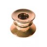 Bougeoir suède rose  gold Ø 4cm