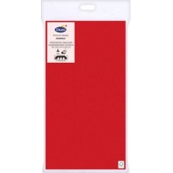 Nappe Dunisilk, 138 x 220cm, rouge