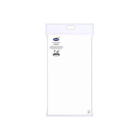 Nappe Dunisilk, 138x 220cm, blanc 