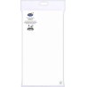 Nappe Dunisilk, 138x 220cm, blanc 