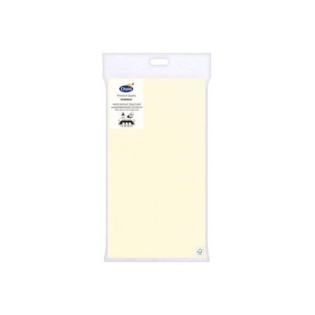 Dunisilk Tischdecke, 138x220cm, creme