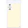 Nappe Dunisilk, 138x 220cm, crème