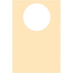 50 Dunicel® Lätzchen 40 x 60 cm Creme