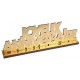 Lettres Joyeux Anniversaire or 27 x 4 x 9 cm
