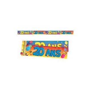 Banner 20 Jahre, 2,44 Meter