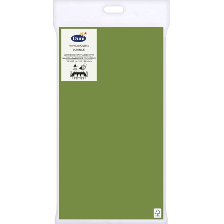 Nappe Dunisilk, 138x 220cm,  Leaf Green