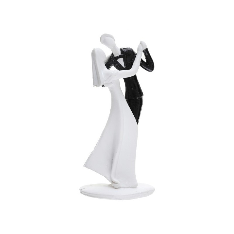1 Figur, Der Tanz der Braut und des Bräutigams 6,5 x 14 cm
