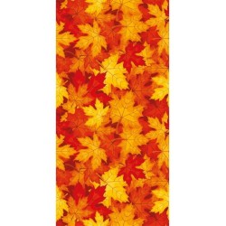 1 Romantik-Tischläufer, Herbstblätter, 30 cm x 5 m