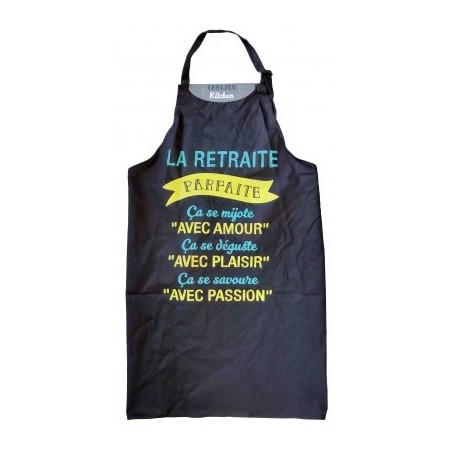 1 Küchenschürze "La retraite parfaite".
