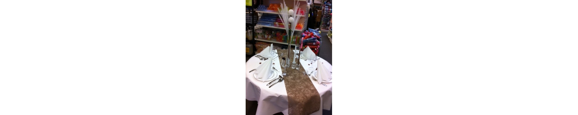 Décorations table rondes
