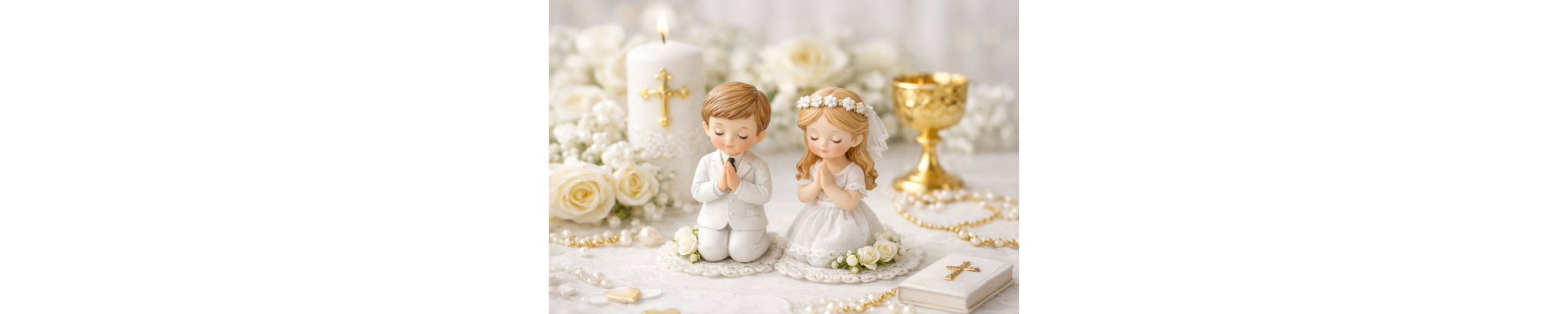 Décoration pour cérémonies religieuses, baptême et communion