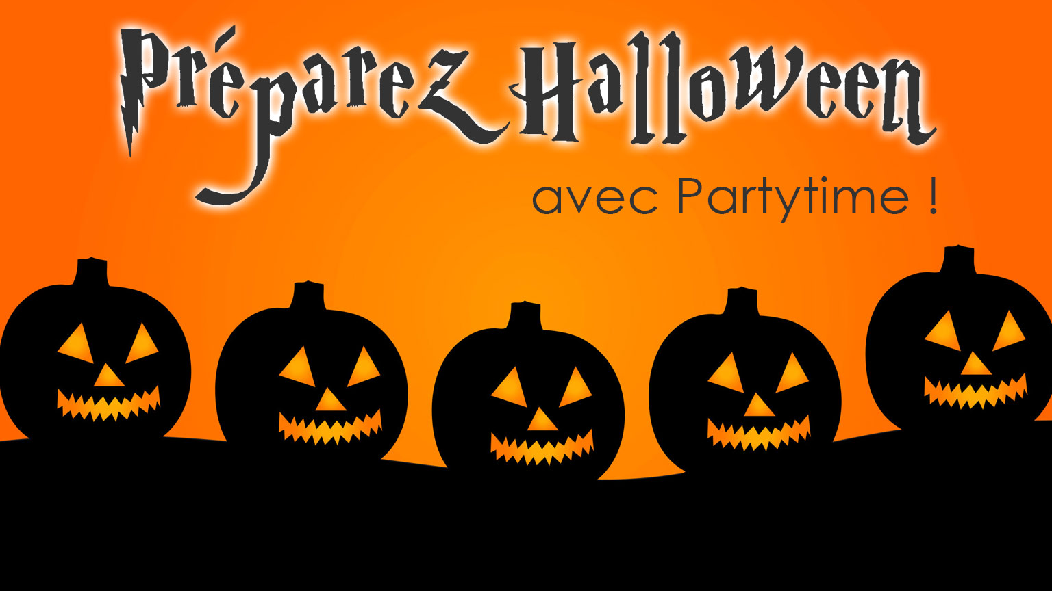 Bien préparer Halloween 